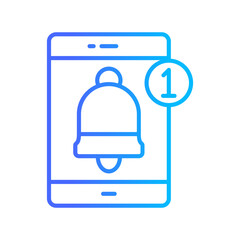 Obraz premium Notification Bell Icon
