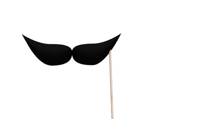 Moustache black dark color symbol decoration ornament father day gentleman man male fashion beard retro hipster icon object barber curly design face hair shave disguise human drawing costume stylish 