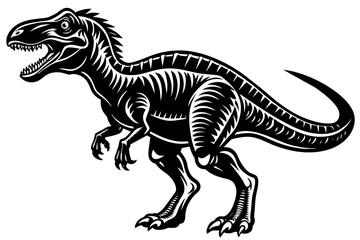 Fototapeta na wymiar dinosaur vector illustration 