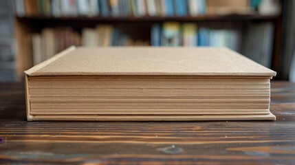 Fototapeta premium Custom Cardboard Book Covers