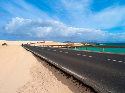 Stra&szlig;e FV-104 bei Playa Alzada, 