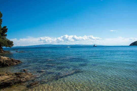Koukounaries Beach on the Skiathos Island in Greece