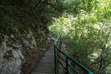 A beautiful view on Mount Olympus National Park in Greece
