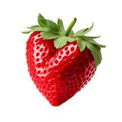 Isolated Red Strawberry