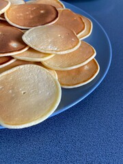 coins on a plate