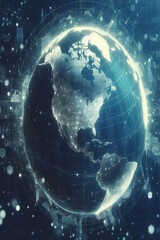 Obraz premium World Globe, people watch all over the world.