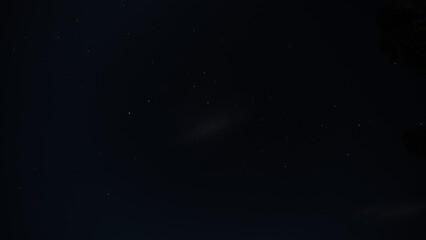 Ursa Major in the dark night sky