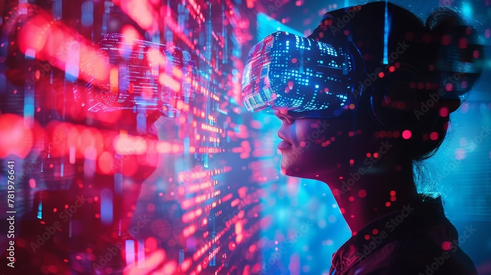 Aufkleber integrating artificial intelligence into the artistic process ai generated illustration