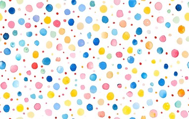 Watercolor Dot Pattern Background