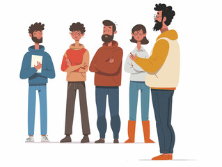 Knowledge Unleashed: Animated Professor Captivates Audience, Inspiring Intellectual Curiosity