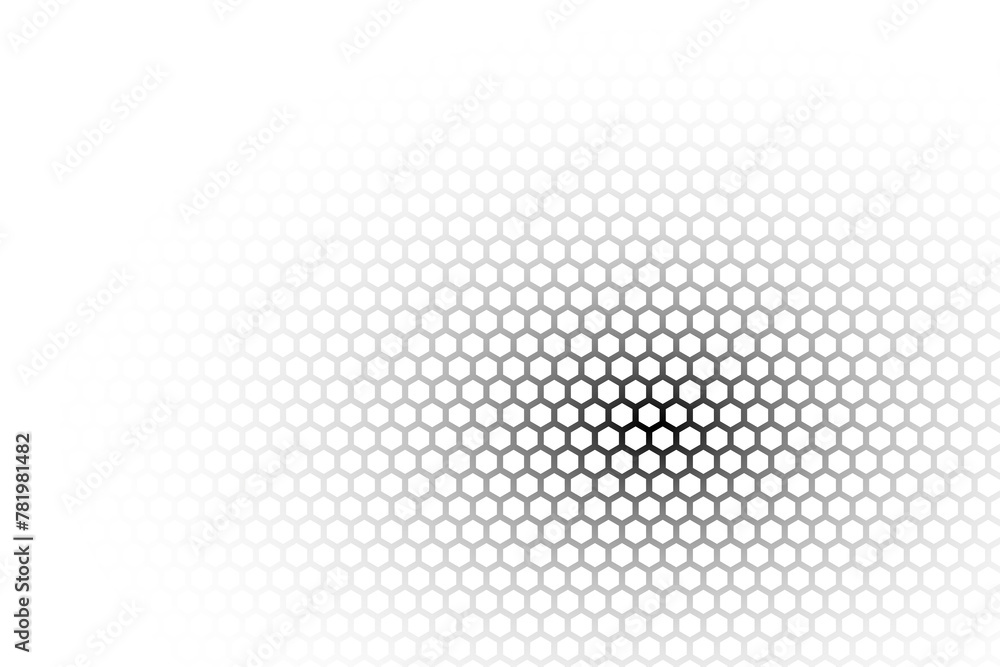 Poster abstract background consisting of hexagonal shapes with vanishing effect and transparency. backgroun