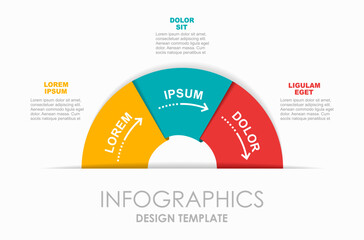 Infographic design template with place for your data. Vector illustration. - 781981625