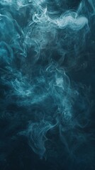 Fototapeta na wymiar Smoke wisps against a dark background, subtle gradients, ethereal beauty