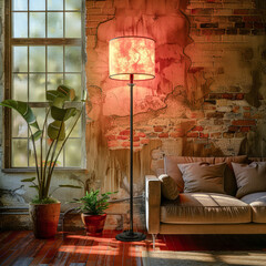 Ribbed Floor Lamp modern Floor Lamp Concept Wallpaper Background Brainstorming Cover 