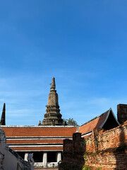 Temple in Ayutthaya - obrazy, fototapety, plakaty