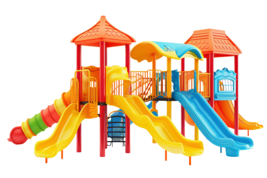 Children's toys
isolated on white background.