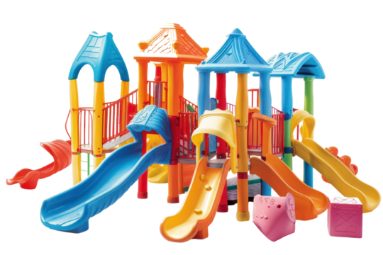 Children's toys
isolated on white background.