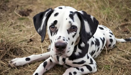 A-Mischievous-Dalmatian-Covered-In-Spots-