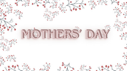 Hand drawn, colorful, minimal yet elegant, floral pattern background design for greeting card, banner, thank you card, seasonal greeting, post card, wall paper, fabric print, wrapping paper.