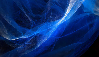 Textile Waves, Close-up of Artistic Design of Fabric