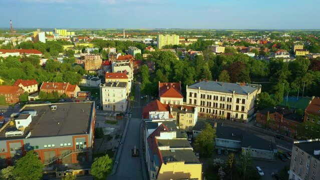 Panorama Apartments Brzeg Mieszkania Park Rzeka Aerial View Poland
