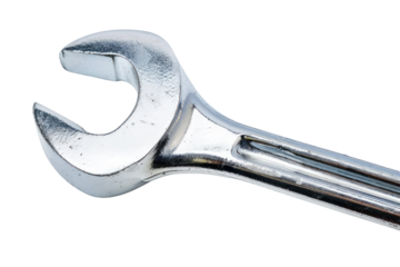 Wrench
isolated on white background.