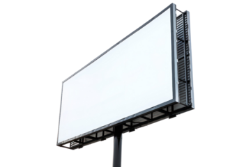 Advertising signs, LED screens
isolated on white background.