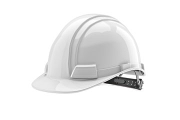 white safety helmet
isolated on white background
