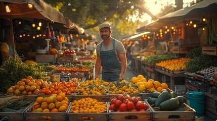 Obraz premium Local Produce Festival