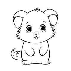 Mouse SVG, Mouse SVG, Mouse, line art png, line art svg, outline, illustration, cartoon, animal, mouse, vector, dog, pet, cute, rodent, bear, drawing, rat, funny, character, mammal, happy, isolated, n