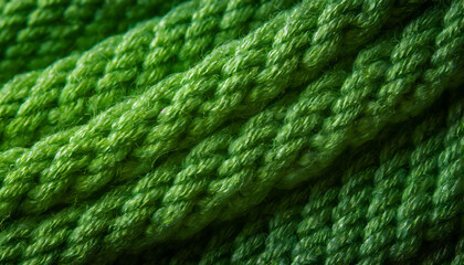 Textile Symphony: Artistic Close-Up of Woven Wool's Elegant Waves