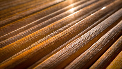 Wood Background: Artistic Macro of Wood's Textural Elegance. Wood Bamboo wood texture