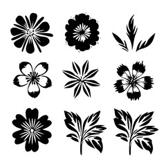 flower, flower silhouette, flower outline, herb svg, herb png,floral, pattern, vector, set, nature, flowers, design, illustration, art, seamless, spring, summer, decoration, plant, ornament, collectio