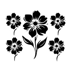 flower, flower silhouette, flower outline, herb svg, herb png,floral, pattern, vector, set, nature, flowers, design, illustration, art, seamless, spring, summer, decoration, plant, ornament, collectio
