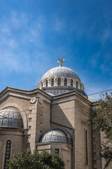 Fototapeta na wymiar Kadikoy Hagia Triada Greek Orthodox Church. istanbul, turkey.