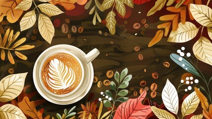 International Coffee Day concept