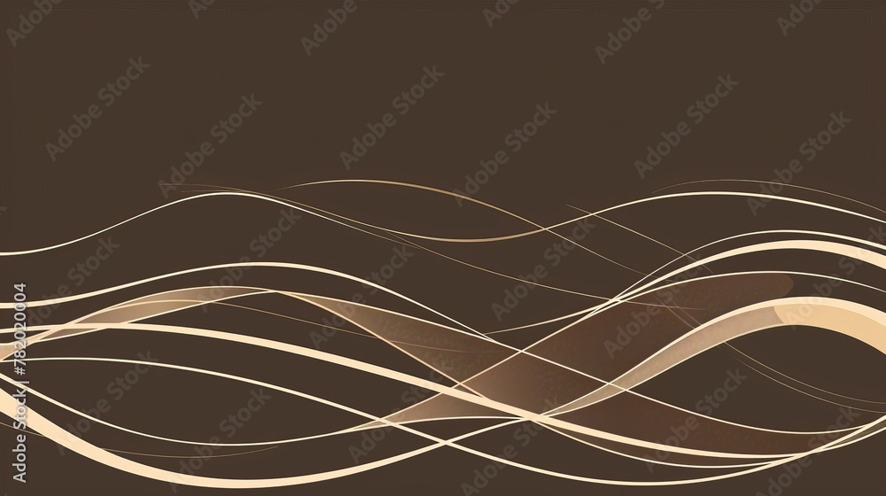 Poster simple borders: a vector design of a thin, minimalist border with a subtle pattern