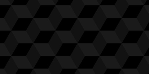 	
Vector minimal Black cube geometric seamless background. Seamless blockchain technology pattern. Vector illustration pattern with blocks. Abstract geometric design print of cubes pattern. - obrazy, fototapety, plakaty