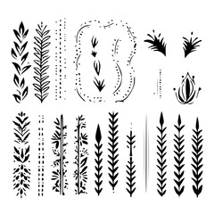 Text Frame Monograms Svg Bundle, Floral Frames, Frame Svg, Border Svg, Text Dividers Svg, Divider Borders Svg, Cut File Cricut, Silhouette, Divider Svg, Line Svg, Wedding Wreaths SVG Bundle, Floral We