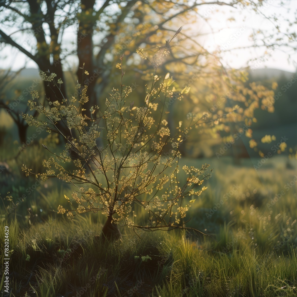 Canvas Prints morning in the forest