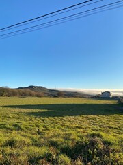 landscape with mountains