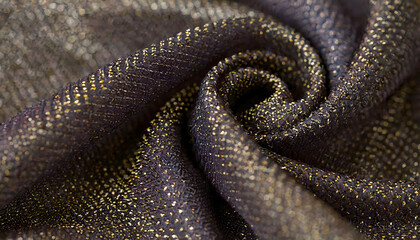 Textile Waves, Close-up of Artistic Design of Fabric
