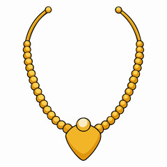 gold necklace with diamonds