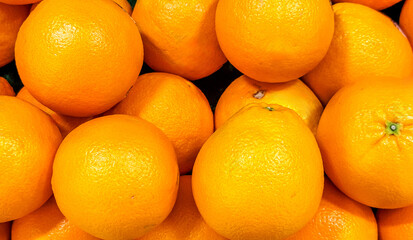 oranges in the market