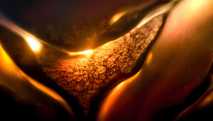 Abstract background, liquid macro marvels in abstract art
