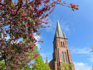 Sint antonius church in Papenburg