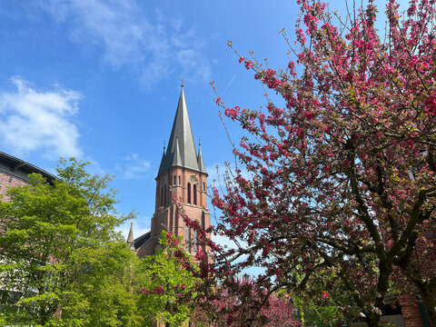 Sint antonius church in Papenburg