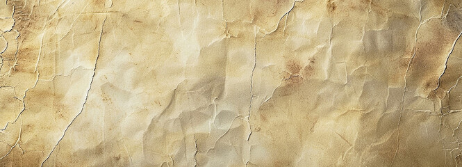 Old vintage paper texture, aged parchment appearance. Generative AI.