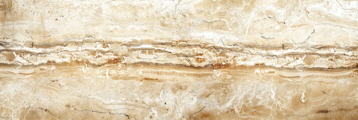 Travertine Texture Background, Beige Marble Surface, Polished Granite Floor, Natural Travertine