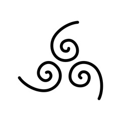 Obraz premium Wind icon